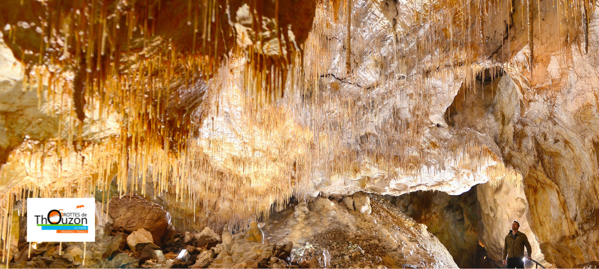 monde souterrain les grottes de thouzon Avignon