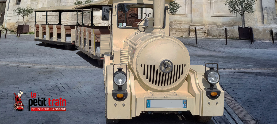 le petite train de l'Isle sur la Sorgue