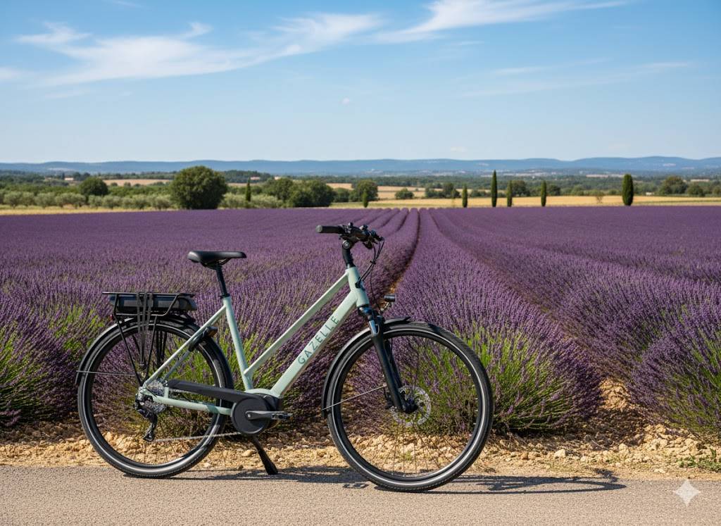 Sun-E-Bike à Bonnieux