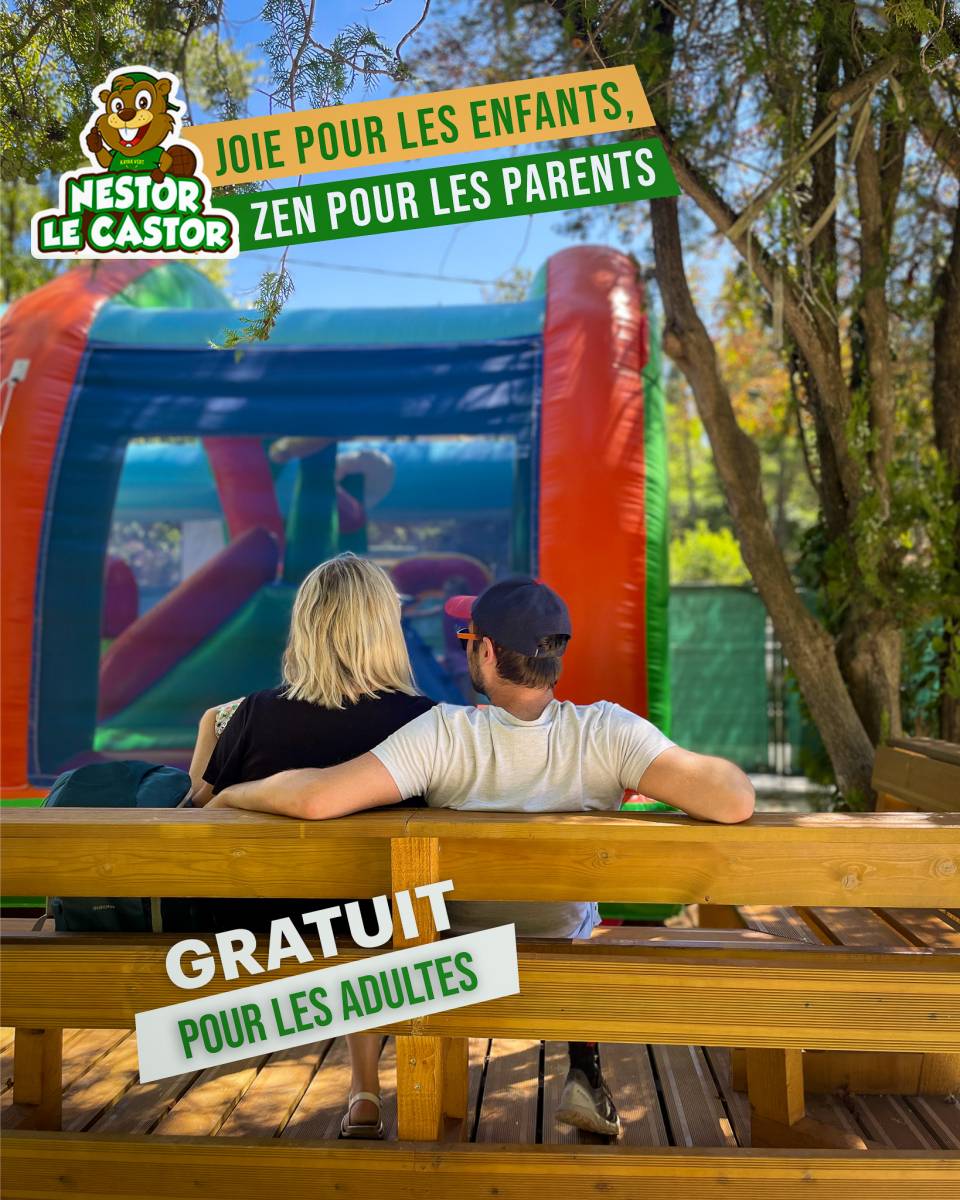 Parc d'attractions familiales Nestor le castor à Fontaine de Vaucluse