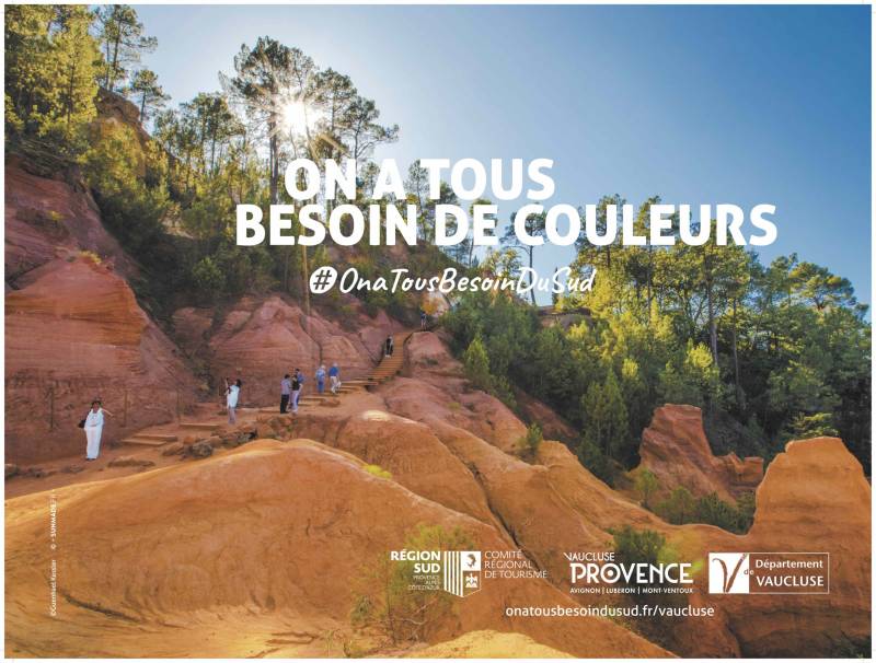 Le Vaucluse, une palette de couleur, de parfums et de sensations