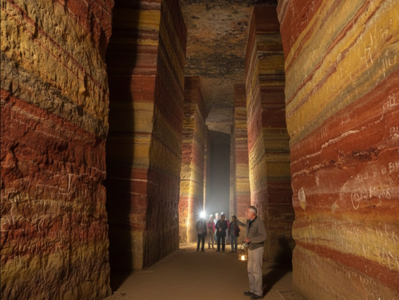 Que visiter dans le Luberon hors sentiers battus ? Les Mines de Bruoux par exemple !
