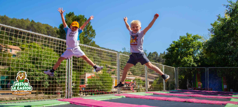 Parc d'attractions familiales Nestor le castor à Fontaine de Vaucluse