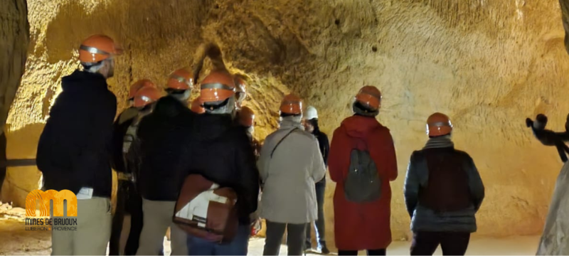 visite dans les mines souterraines de bruoux gargas