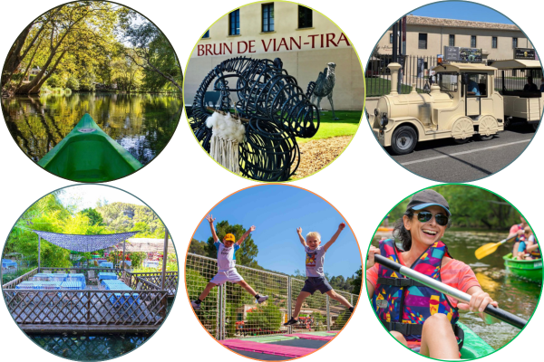 Circuit 8 une journée le long de la Sorgue Vaucluse