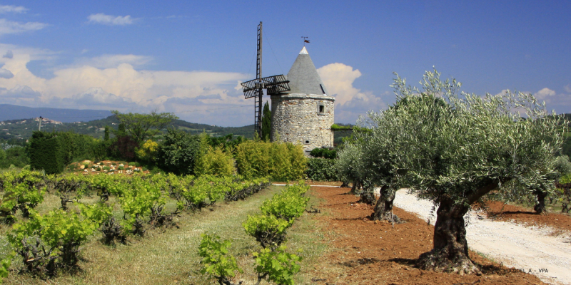 MOULIN DE PROVENCE A GORDES VAUCLUSE LUBERON